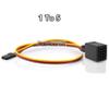 Dantenron RC JR Style Servo Splitter Cable,1 Male to 2 3 4 5 6 Female Y Harness Leads Y Splitter Lead Wire for 1/8 1/10 1/24 Crawler Truck Car Airplane Drone Receiver Servo ESC (1 Male to 5 Female) view 3