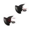10PCS RC Boat Propellers Diameter 40mm Hole 1.9mm 3-Blades Propellers Tight with 2mm Shaft Nylon Positive Prop for RC Boat Models DIY Parts view 2
