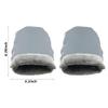 1 Pair Baby Stroller Gloves,Stroller Hand Muff Warm Gloves,Extra Thick Warm Waterproof Anti-Freeze Gloves for Parents Caregivers Carriage Handmuffs Stroller Accessories (Grey) view 2