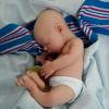 12" Reborn Baby Dolls, Full Silicone Baby Dolls, Realistic Soft Silicone Newborn Baby Doll, Real Full Body Silicone Reborn Baby Dolls with Feeding Accessories-Boy view 3