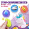 Color Dough Sets for Kids Ages 2-4, Unicorn Theme Dough Tools Kit for Kids Ages 4-8, 11 Piece Color Dough Accessories Arts Crafts Play Set, Preschool Education Toys for Toddlers Girls Age 3 4 5 6 7 8 view 4