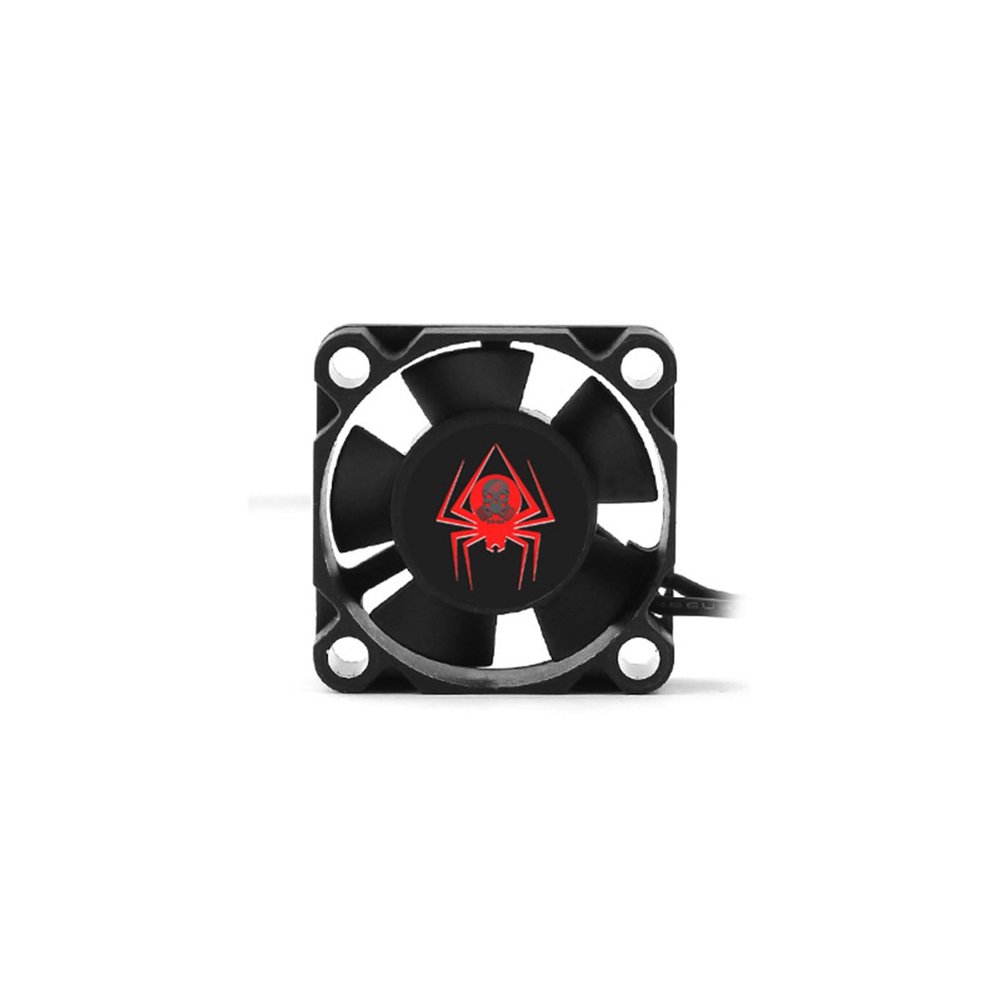 Dantenron RC Motor Cooling Fan 25mm 30mm 35mm 40mm 45mm 50mm High Speed Heatsink 28000RPM ESC Fans 6V-8.5V for 1/10 1/8 1/12 Truck Off Road Crawler Car 540 550 Brushless OR Brushed Motors (30mm)