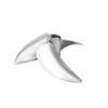 1PCS CNC Matel RC Boat 3 Blades Propellers 6.35mm 1/4" Pitch 1.4 Props 58mm 61-70mm 74mm for Gasoline Nitro RC Boat Speed Mono Catamaran(D62mm) view 3