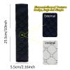 5 Packs Personalized Seat Belt Cover Pad, Embroidered Seatbelt Cushion, Seatbelt Covers, Car Seat Belt Pads for Adults Car Seat Strap Pads for Kids Universal Fit for All Cars and Backpack 10 Inch view 3