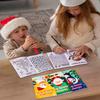 24PCS Christmas Activity Books Party Favors for Kids - Winter Xmas Holiday Games Coloring Maze Book in Bulk, Classroom Activities Crafts Gifts view 2