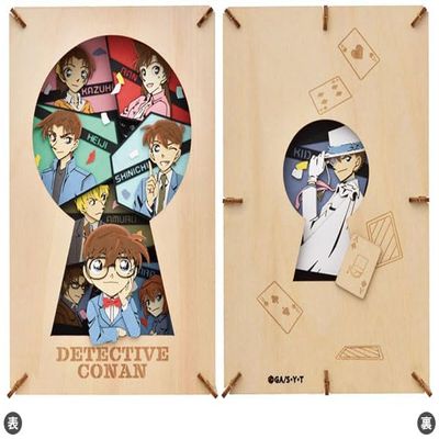 ENSKY PT-WL17X Paper Theater - Wood Style - Detective Conan - Detective and Reliable Companion