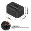 QOPAHI Car Seat Buckle Guard, Seatbelt Locks for Kids/Special Needs from Unbuckle Belts, Belt Buckle Holder Seatbelt Buckle Cover Locking Clip Fits Almost Vehicles(2Pack) view 2