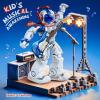 Ruko 6088 Programmable Robot with Gesture, Remote & APP Control, Rechargeable Robots Toys for Boys and Girls, Interactive LED Faces, Q&A Games, Gift for Kids 36, Blue view 2