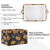 xigua Cute Pumpkin Large Storage Basket 1PCS,Collapsible Toy Storage Bin Laundry Basket with Handle,Used for Home Closets, Offices, Bedrooms1709 view 2
