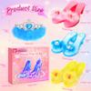 Princess Dress Up Shoes Set, Girls Role Play Dress Up Toys,Toddler Pretend Play Crown Kit Gift Set for Little Girls Aged 3-6 Years Old view 4