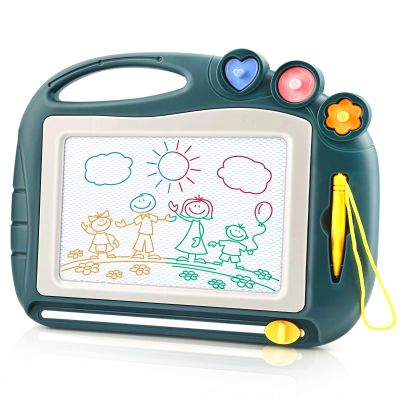 Daisiki Magnetic Drawing Board, Toddler Toys for Age 1 2 3 Boys Girls, Sketch Pad, Birthday Easter Christmas Halloween Kids Toy Gifts for Boys and Girls
