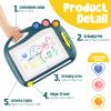 Daisiki Magnetic Drawing Board, Toddler Toys for Age 1 2 3 Boys Girls, Sketch Pad, Birthday Easter Christmas Halloween Kids Toy Gifts for Boys and Girls view 3