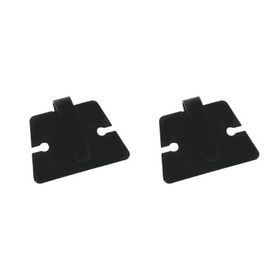 Qsvbeeqj Radio Mount with Adhesive Back Connection for HM133 HM133V HM98S HM118TN Hanging Clip for Radio Button Hook