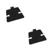 Qsvbeeqj Radio Mount with Adhesive Back Connection for HM133 HM133V HM98S HM118TN Hanging Clip for Radio Button Hook view 3