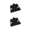 Qsvbeeqj Radio Mount with Adhesive Back Connection for HM133 HM133V HM98S HM118TN Hanging Clip for Radio Button Hook view 4