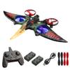 jaming Pterodactyl Drone Dragon Toys Rc Airplanes for Kids and Adults Easy to Flying Dinosaur Toys Remote Controlled Aircraft for Beginners Hobby RC Plane Toys Birthday Gifts for Boys 8-12 view 1