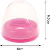1pc Orange Baby Bottle Cap and Ring Suitable for Pigeon Bottle,Food Grade PP Baby Bottle Cap and Ring,Simplicty Fashionable Baby Bottle Cap and Ring Feeding Bottle,Bottle-Feeding view 2