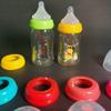 1pc Orange Baby Bottle Cap and Ring Suitable for Pigeon Bottle,Food Grade PP Baby Bottle Cap and Ring,Simplicty Fashionable Baby Bottle Cap and Ring Feeding Bottle,Bottle-Feeding view 4