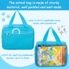 Carrying Case for Leapfrog LeapReader Reading and Writing System Leapfrog LeapReader,Portable Storage Bag with Handle(Blue) view 4