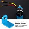 1 Metal L Shaped Motor Mount, Rc Motor Base, Metal Motor Mount for 370 380 390 2030 2040 2435 Motors view 2