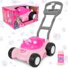 Barbie Bubble Lawn Mower for Toddlers, Bubble Blowing Machines, Indoor and Outdoor Gardening Toy, Birthday, Party Favor for Preschool Girls, No Batteries Required, Includes Bubble Solution, 2+ view 1