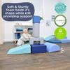 Children's Factory Climb and Play 6 Piece Set, Toddler Indoor Playground Set, Foam Climbing Blocks for Toddlers, Daycare, Tranquility view 3