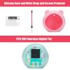 YouKnow Silicone Case Compatible with Punirunes Interactive Digital Toy, Protective Skin Sleeve for Punirunes Virtual Electronic Pets Accessories (Case Only) (Pink) view 2