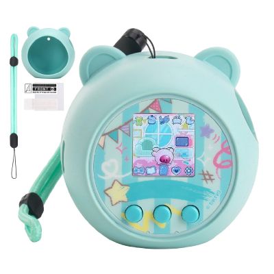 YouKnow Silicone Case Compatible with Punirunes Interactive Digital Toy, Protective Skin Sleeve for Punirunes Virtual Electronic Pets Accessories (Case Only) (Teal)