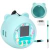 MGZNMTY Silicone Case Compatible with Punirunes Virtual Pet, Protective Skin Cover for Punirunes Interactive Digital Toy (Teal) view 1