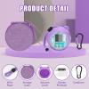 MGZNMTY Carrying Case and Silicone Cover Compatible with Punirunes Virtual Pet Interactive Digital Toy, with Hard Screen Protector (Purple) view 4