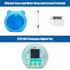MGZNMTY Silicone Case Compatible with Punirunes Virtual Pet, Protective Skin Cover for Punirunes Interactive Digital Toy (Blue) view 2