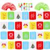 LOKIPA 48PCS Christmas Coil Springs for Kids, Mini Christmas Slinky Party Favors Christmas Spring Toys Christmas Treat Bags Gifts for Kids Christmas Stocking Stuffers, Party Favors view 2