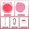 MGZNMTY Carrying Case and Silicone Cover Compatible with Punirunes Virtual Pet Interactive Digital Toy, with Hard Screen Protector (Pink) view 2