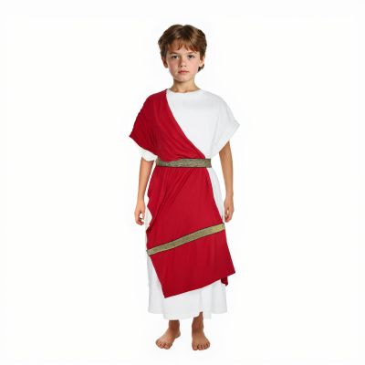 JEGERMIG Boys Toga Costume Kids Greek God Roman Party Children's Cosplay
