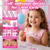ULOVEME Kids Real Makeup Kit for Little Girls - Real, Non Toxic, Washable Make Up Toy - Umicorn Toys Gift for 3 4 5 6 7 8 9 10 12 Years Old Girls Birthday (Pink Crossbody Bag) view 4