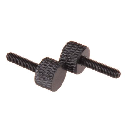 WORKERMOD 2pcs Hand Thumb Screws Accessories for Nerf N-Strike Elite Stryfe Blaster Toy (Black)