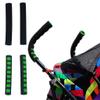 2pcs/Set Pram Stroller Handle Foam Cotton Baby Stroller Armrest Protective for Case Armrest Covers Baby Stroller Too view 3