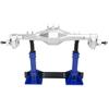 1 Pair Metal RC Car Jack Stand for Traxxas TRX4 Axial SCX10 RC4WD Tamiya CC01 D90 HPI HSP 1/10 1/8 Scale RC Climbing Crawler Car (Blue) view 4