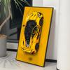 iLuane Display Wallboard for 42172, Adult Collectibles Wall Mount, Home or Office Dcor (No Car Included) view 1