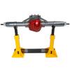 1 Pair Metal RC Car Jack Stand for Traxxas TRX4 Axial SCX10 RC4WD Tamiya CC01 D90 HPI HSP 1/10 1/8 Scale RC Climbing Crawler Car (Yellow) view 4