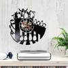 CHTEMKSJ The Cartoon Penguines of Madagascar Vinyl Record Silent nt Nursery Baby Bedroom Watch view 2