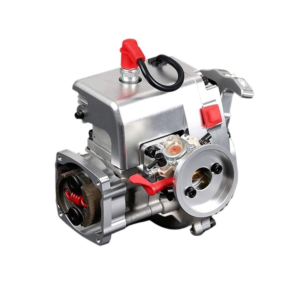 CNC Appearance 36CC Double Ring 4 Bolt Engine (Compatible For 1/5 HPI KM ROFUN BAHA ROVAN BAJA LT FG) Compatible For RC Cars(LOSI 5IVE T)