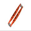 Aluminum 7075 Alloy Rear Lower Trailing Arms for LOSI 1:10 Baja Rey/Rock Rey/Hammer Rey U4 / Baja Rey 2.0 4x4 Upgrades - Orange view 1