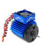 Aluminum Alloy 30mm RC Motor Cooling Fans 28000RPM Heatsink with Metal Cover for RC Car 1/8 1/10 380 540 550 3650 3660 3674 Motor (Blue) view 3