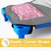 Custom Toddler Nap Mat for Preschool, Personalized Monogram Name Slumber Bags for Kids Daycare, Roll Up Sleeping Mats with Flannel Blanket & Removable Pillow for 2-15 Years Boys Girls Color03 view 2