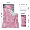 Custom Toddler Nap Mat for Preschool, Personalized Monogram Name Slumber Bags for Kids Daycare, Roll Up Sleeping Mats with Flannel Blanket & Removable Pillow for 2-15 Years Boys Girls Color03 view 3