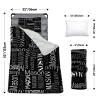 Custom Toddler Nap Mat for Preschool, Personalized Monogram Name Slumber Bags for Kids Daycare, Roll Up Sleeping Mats with Flannel Blanket & Removable Pillow for 2-15 Years Boys Girls Color15 view 3