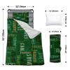 Custom Toddler Nap Mat for Preschool, Personalized Monogram Name Slumber Bags for Kids Daycare, Roll Up Sleeping Mats with Flannel Blanket & Removable Pillow for 2-15 Years Boys Girls Color21 view 3