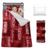 Custom Toddler Nap Mat for Preschool, Personalized Monogram Name Slumber Bags for Kids Daycare, Roll Up Sleeping Mats with Flannel Blanket & Removable Pillow for 2-15 Years Boys Girls Color19 view 1