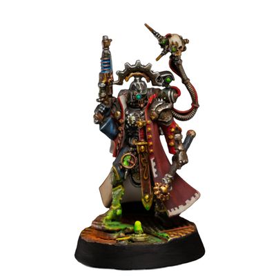 Skitarii Marshal Adeptus Mechanicus Space Marines Armies of the Imperium Painted Miniature Wargaming Figure | Art Painting Level